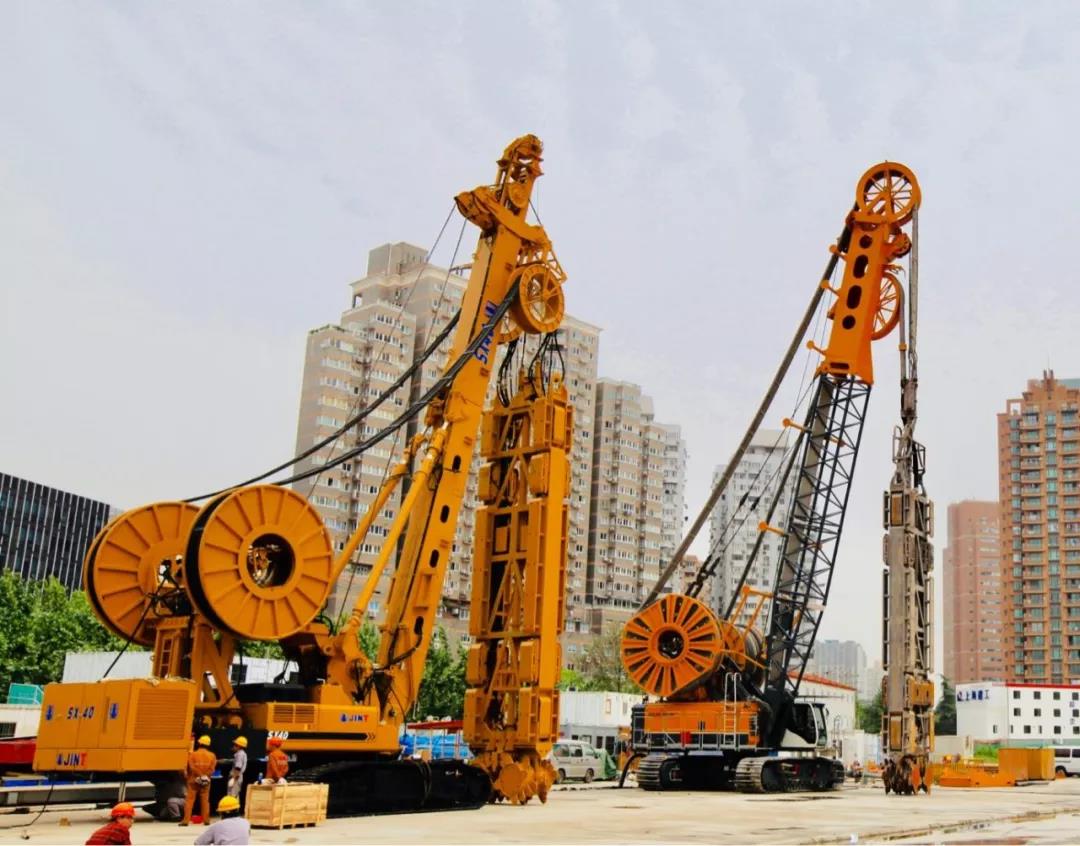 上海金泰SX40双轮铣多方出击国内深隧、轨交施工市场